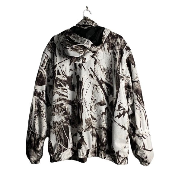 Great Outdoorsman Men Nature Print Full Zip Hooded Jacket - Picture 8 of 13